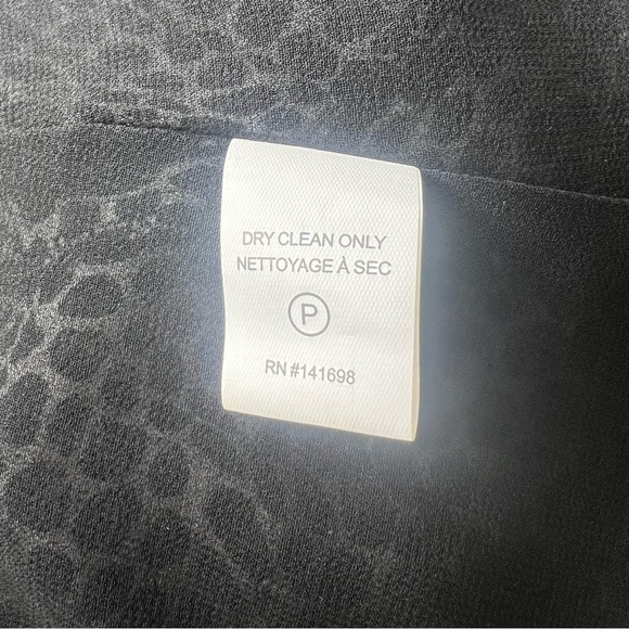 Ramy Brook BITSY 100% Silk Black & White Polka Dot Sleeveless Drop Waist Dress - Picture 14 of 16